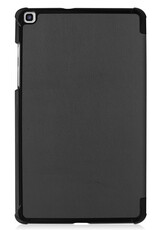 Nomfy Samsung Galaxy Tab A 8.0 (2019) Hoes Book Case Cover Met Screenprotector - Samsung Galaxy Tab A 8.0 (2019) Book Case Met Beschermglas - Zwart