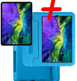 BASEY. BASEY. iPad Pro 11 inch (2020) Kinderhoes Met Screenprotector - Lichtblauw
