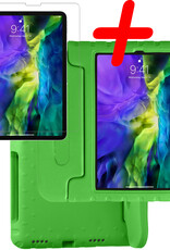 BASEY. BASEY. iPad Pro 11 inch (2020) Kinderhoes Met Screenprotector - Groen