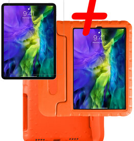 BASEY. BASEY. iPad Pro 11 inch (2021) Kinderhoes Met Screenprotector - Oranje