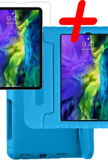BASEY. BASEY. iPad Pro 11 inch (2022) Kinderhoes Met Screenprotector - Lichtblauw