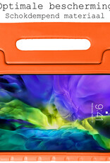 BASEY. BASEY. iPad Pro 11 inch (2022) Kinderhoes Met 2x Screenprotector - Oranje