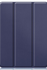Nomfy Nomfy iPad Pro 11 inch (2021) Hoesje Met Apple Pencilhouder - Donkerblauw