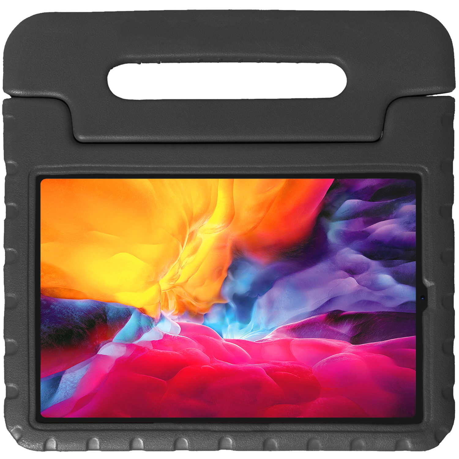 Nomfy Nomfy iPad Pro 11 inch (2021) Kinderhoes Met Screenprotector - Zwart
