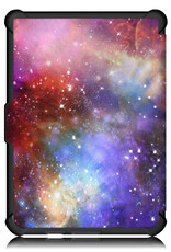 BASEY. Hoes Geschikt voor Kobo Clara HD Hoesje Bookcase Cover Hoes - Hoesje Geschikt voor Kobo Clara HD Hoes Cover Case - Galaxy