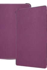 BASEY. Hoes Geschikt voor Kobo Clara HD Hoesje Bookcase Cover Hoes - Hoesje Geschikt voor Kobo Clara HD Hoes Cover Case - Paars