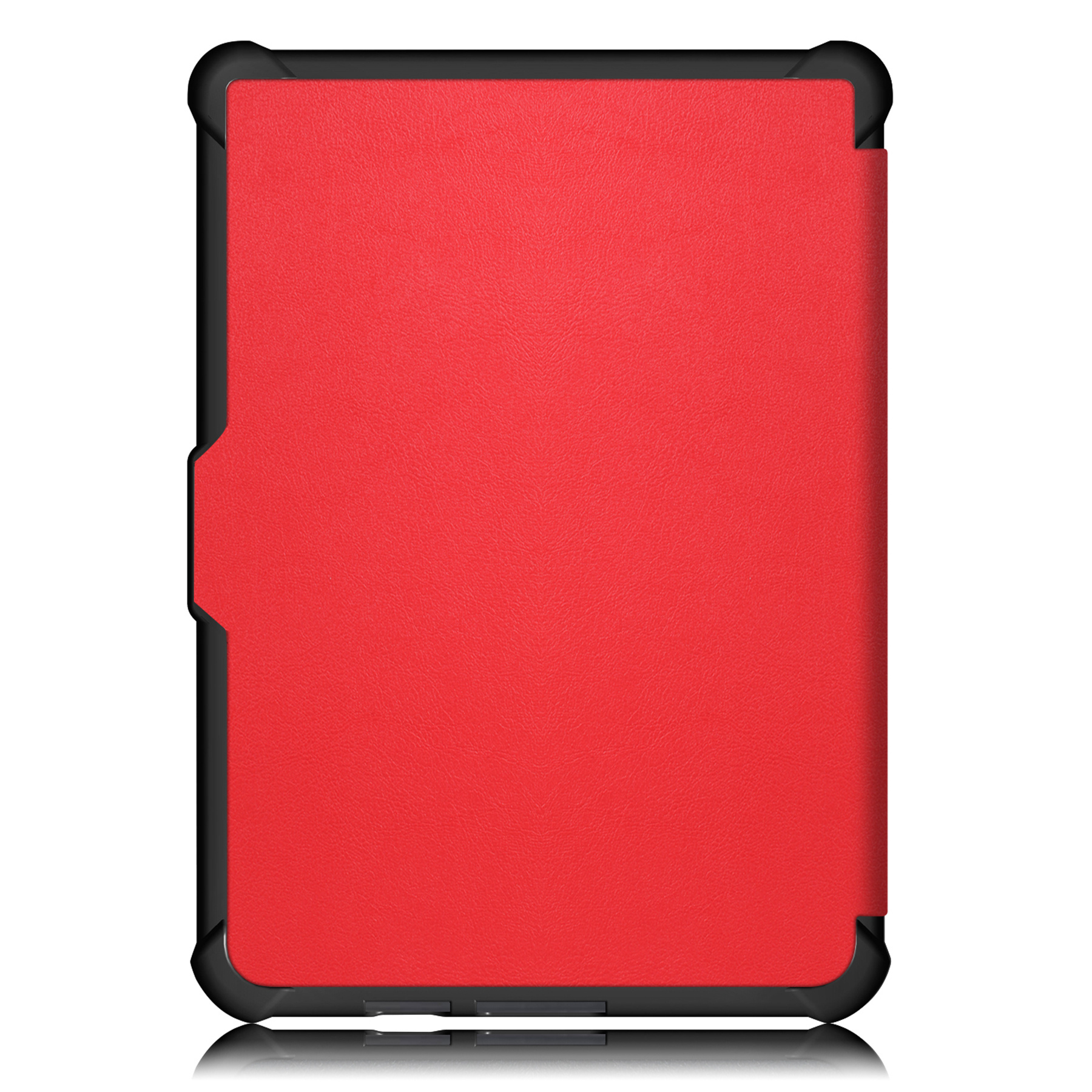 BASEY. Hoes Geschikt voor Kobo Clara HD Hoesje Bookcase Cover Hoes - Hoesje Geschikt voor Kobo Clara HD Hoes Cover Case - Rood