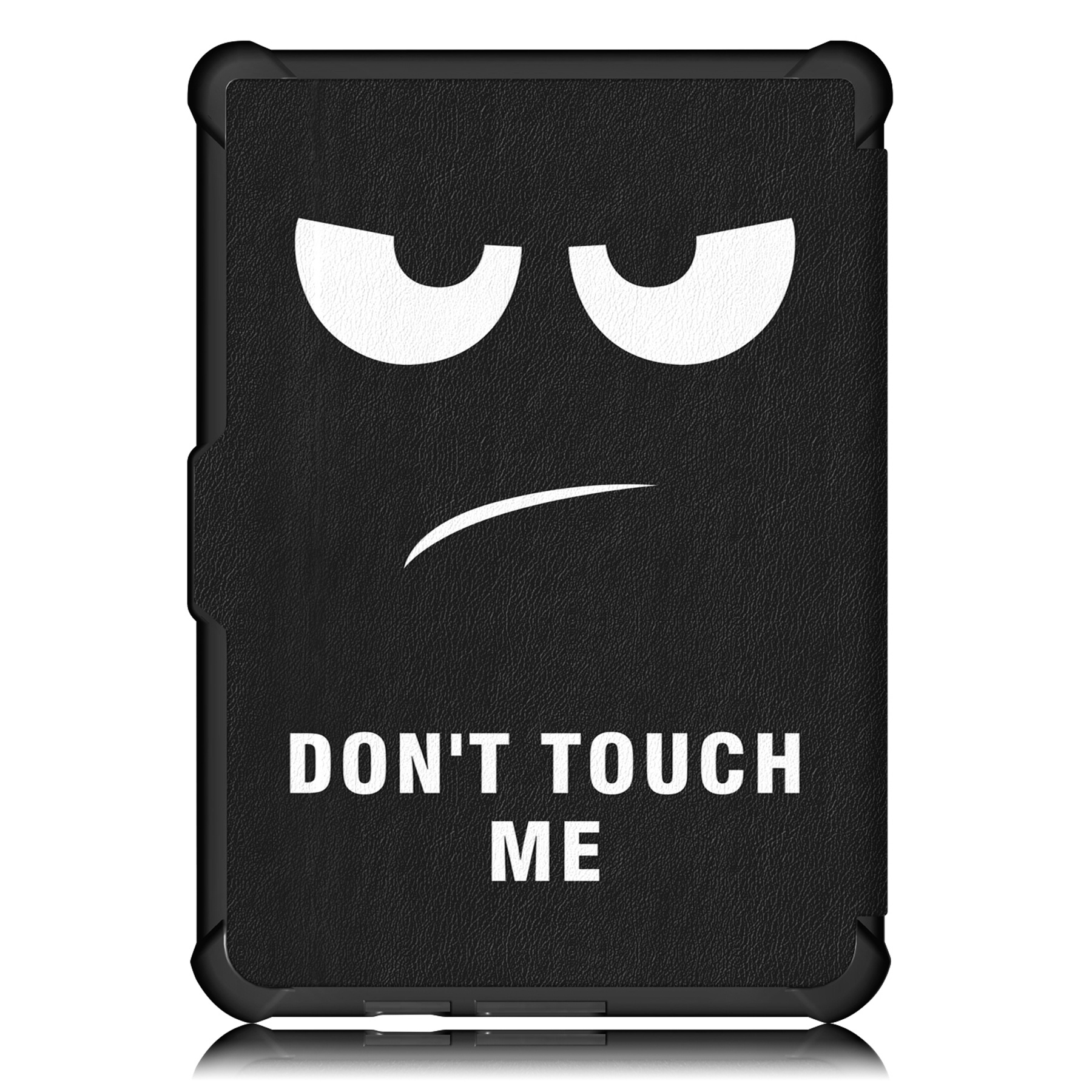 BASEY. Hoes Geschikt voor Kobo Clara HD Hoesje Bookcase Cover Hoes - Hoesje Geschikt voor Kobo Clara HD Hoes Cover Case - Don't Touch Me