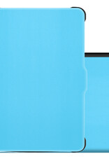 NoXx Hoes Geschikt voor Kobo Clara HD Hoesje Bookcase Cover Book Case Hoes Sleepcover - Lichtblauw