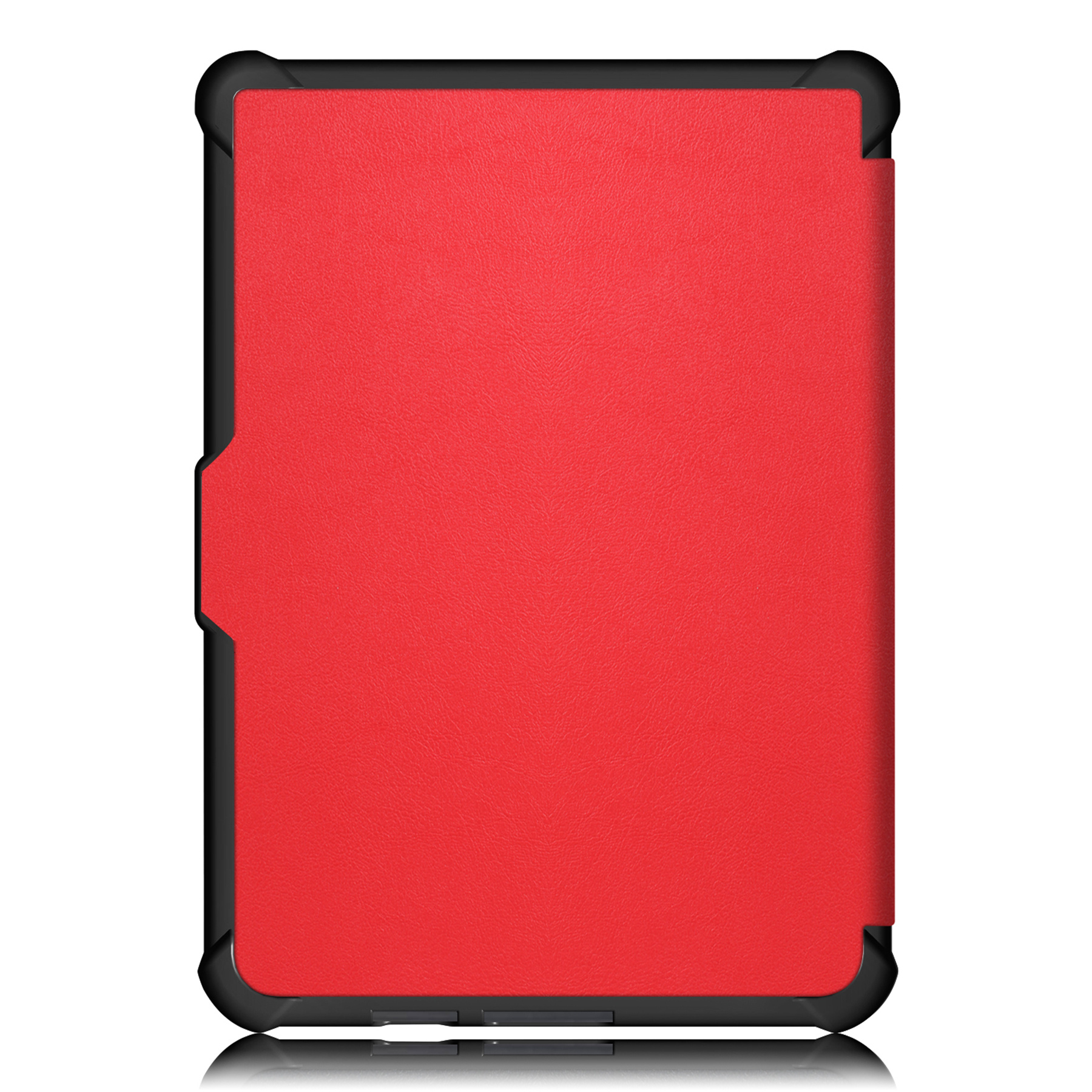 NoXx Hoes Geschikt voor Kobo Clara HD Hoesje Bookcase Cover Book Case Hoes Sleepcover - Rood