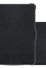 NoXx Hoes Geschikt voor Kobo Clara HD Hoesje Bookcase Cover Book Case Hoes Sleepcover - Zwart