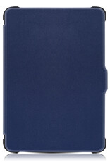 Nomfy Hoesje Geschikt voor Kobo Clara HD Hoes Book Case - Hoes Geschikt voor Kobo Clara HD Hoesje Book Cover - Donkerblauw