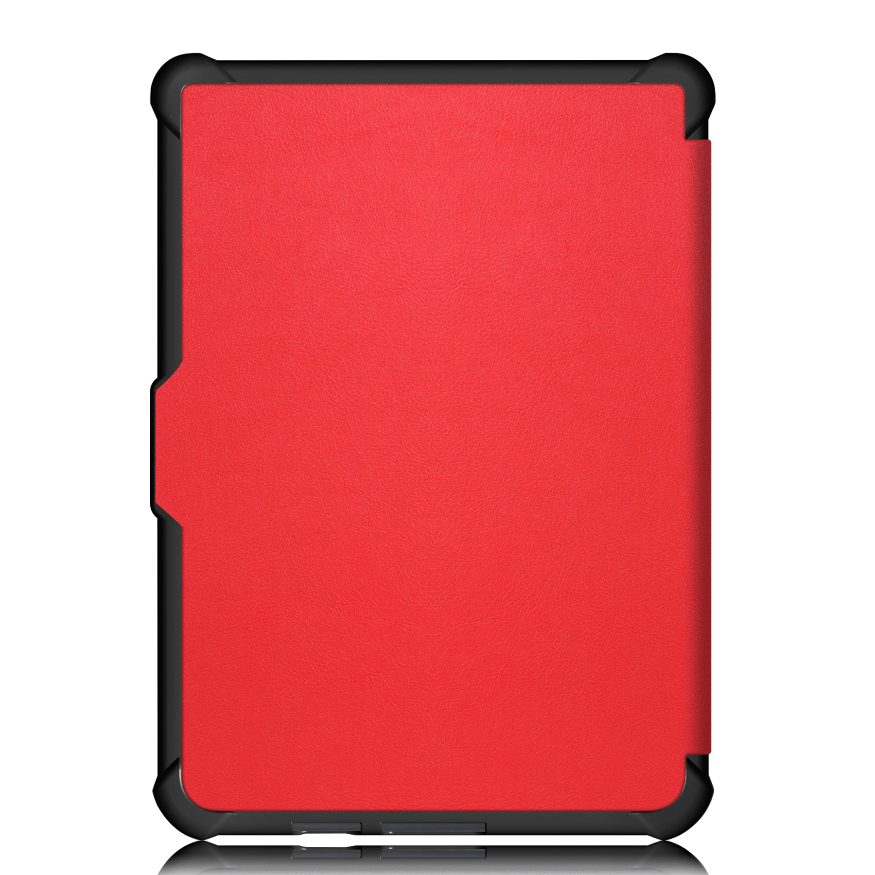 Nomfy Hoesje Geschikt voor Kobo Clara HD Hoes Book Case - Hoes Geschikt voor Kobo Clara HD Hoesje Book Cover - Rood