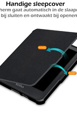 Nomfy Hoesje Geschikt voor Kobo Clara HD Hoes Book Case - Hoes Geschikt voor Kobo Clara HD Hoesje Book Cover - Zwart