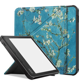 BASEY. BASEY. Kobo Libra 2 Hoesje - Bloesem