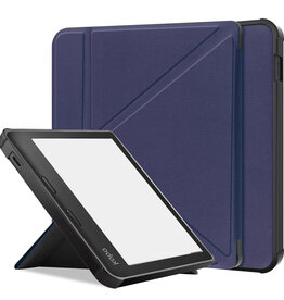 BASEY. BASEY. Kobo Libra 2 Hoesje - Donkerblauw