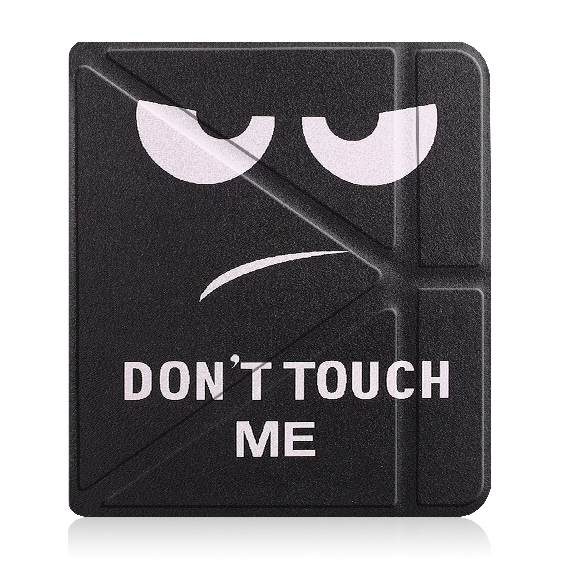 BASEY. Hoes Geschikt voor Kobo Libra 2 Hoesje Bookcase Cover Hoes - Hoesje Geschikt voor Kobo Libra 2 Hoes Cover Case - Don't Touch Me