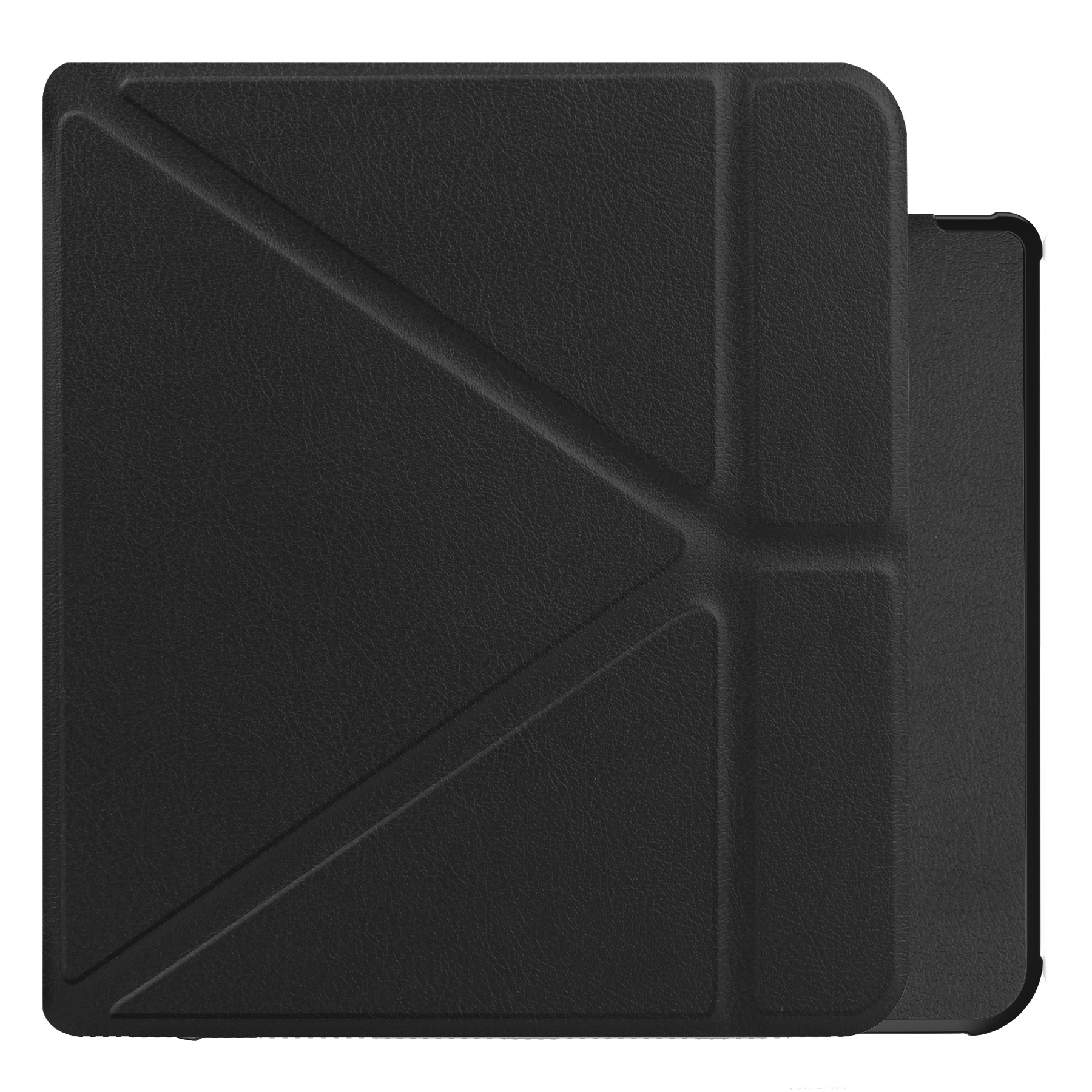 NoXx Hoes Geschikt voor Kobo Libra 2 Hoesje Bookcase Cover Book Case Hoes Sleepcover - Zwart