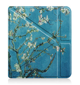 Nomfy Nomfy Kobo Libra 2 Hoesje - Bloesem