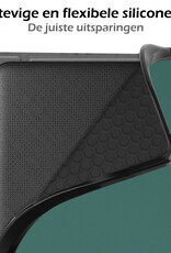 Nomfy Hoesje Geschikt voor Kobo Libra 2 Hoes Book Case - Hoes Geschikt voor Kobo Libra 2 Hoesje Book Cover - Donkergroen