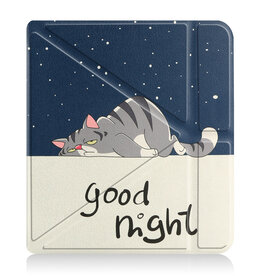 Nomfy Nomfy Kobo Libra 2 Hoesje - Kat