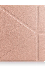 Nomfy Hoesje Geschikt voor Kobo Libra 2 Hoes Book Case - Hoes Geschikt voor Kobo Libra 2 Hoesje Book Cover - Rosé Goud