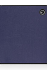 BASEY. Hoes Geschikt voor Kobo Sage Hoesje Bookcase Cover Hoes - Hoesje Geschikt voor Kobo Sage Hoes Cover Case - Donkerblauw
