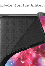 BASEY. Hoes Geschikt voor Kobo Sage Hoesje Bookcase Cover Hoes - Hoesje Geschikt voor Kobo Sage Hoes Cover Case - Galaxy
