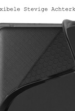 BASEY. Hoes Geschikt voor Kobo Sage Hoesje Bookcase Cover Hoes - Hoesje Geschikt voor Kobo Sage Hoes Cover Case - Zwart