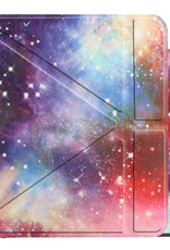NoXx Hoes Geschikt voor Kobo Sage Hoesje Bookcase Cover Book Case Hoes Sleepcover - Galaxy