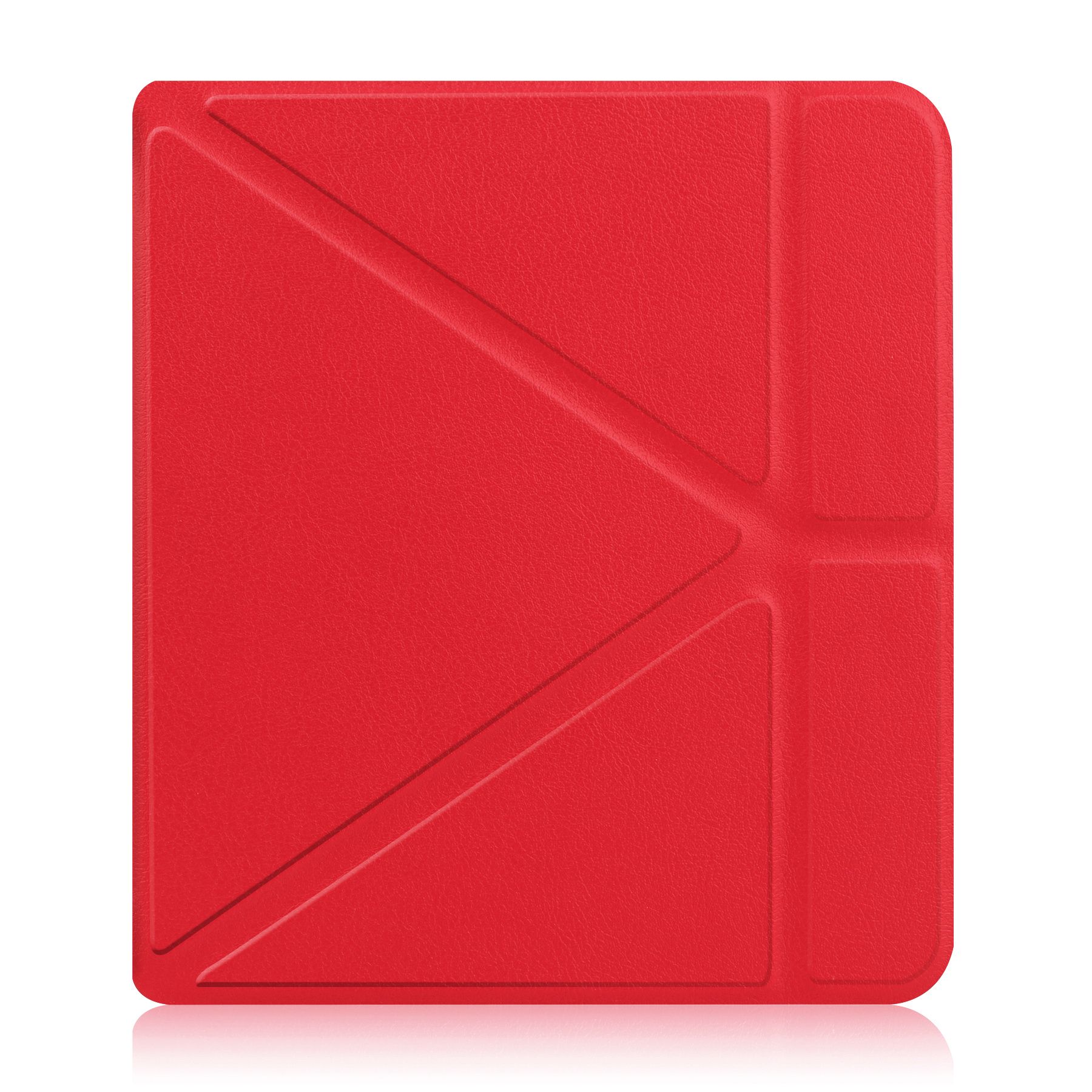 NoXx Hoes Geschikt voor Kobo Sage Hoesje Bookcase Cover Book Case Hoes Sleepcover - Rood