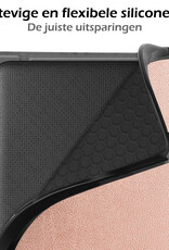 Nomfy Hoesje Geschikt voor Kobo Sage Hoes Book Case - Hoes Geschikt voor Kobo Sage Hoesje Book Cover - Rosé Goud