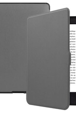 BASEY. Hoes Geschikt voor Kobo Nia Hoesje Bookcase Cover Hoes - Hoesje Geschikt voor Kobo Nia Hoes Cover Case - Grijs