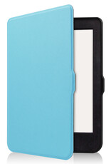BASEY. Hoes Geschikt voor Kobo Nia Hoesje Bookcase Cover Hoes - Hoesje Geschikt voor Kobo Nia Hoes Cover Case - Lichtblauw