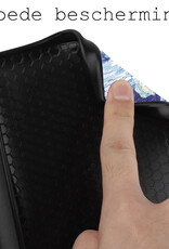 BASEY. Hoes Geschikt voor Kobo Nia Hoesje Bookcase Cover Hoes - Hoesje Geschikt voor Kobo Nia Hoes Cover Case - Sterrenhemel