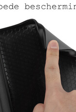 BASEY. Hoes Geschikt voor Kobo Nia Hoesje Bookcase Cover Hoes - Hoesje Geschikt voor Kobo Nia Hoes Cover Case - Zwart