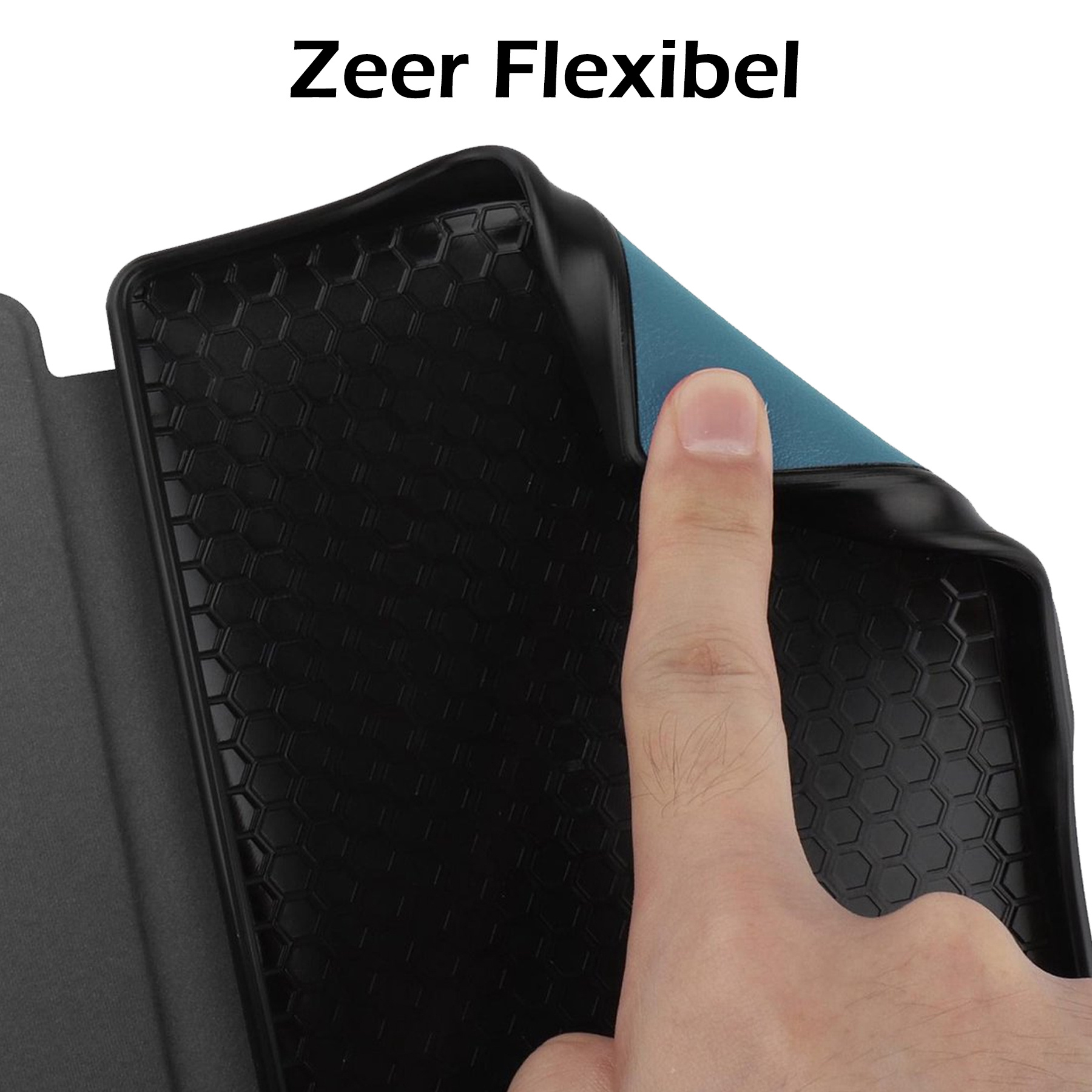 NoXx Hoes Geschikt voor Kobo Nia Hoesje Bookcase Cover Book Case Hoes Sleepcover - Donkergroen