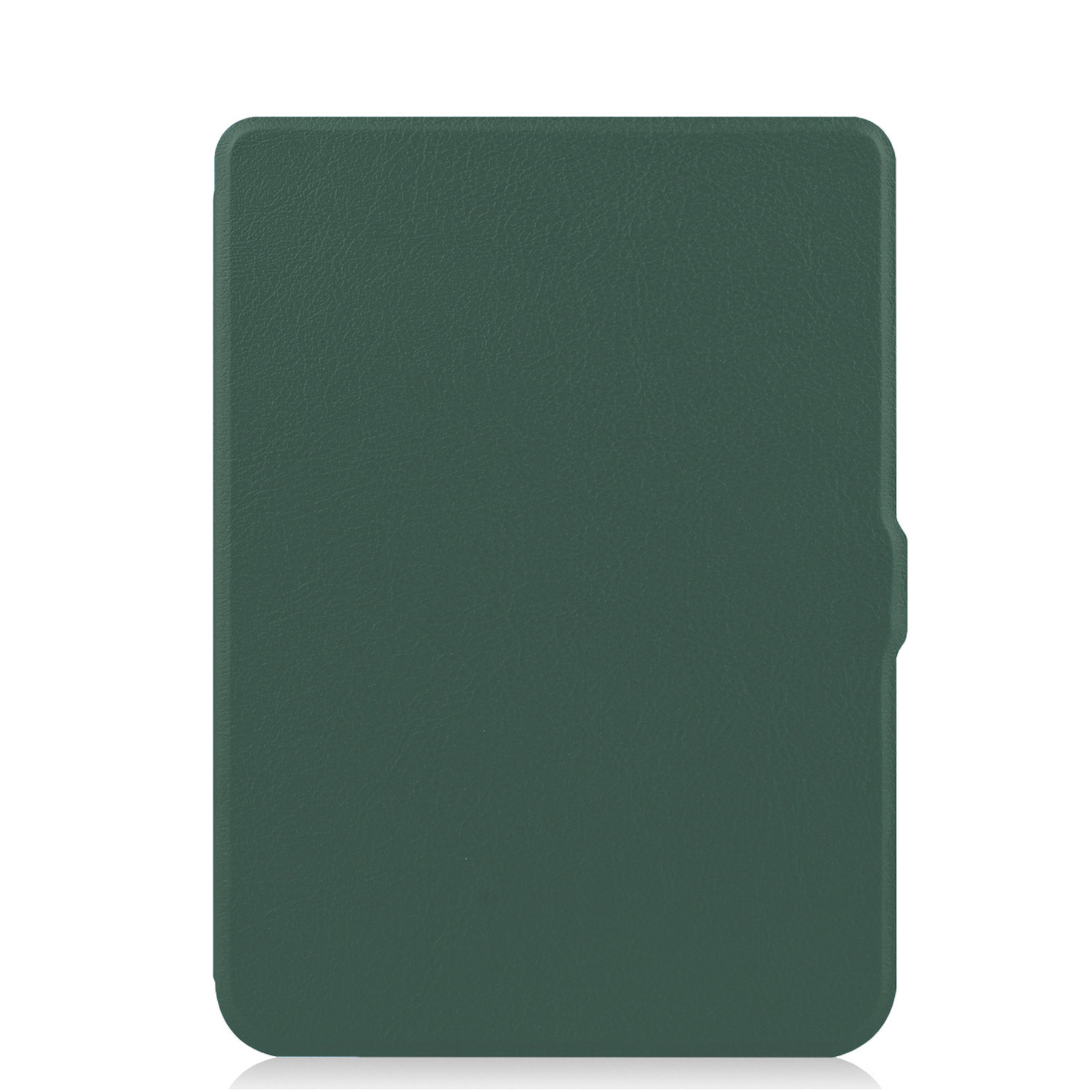 NoXx Hoes Geschikt voor Kobo Nia Hoesje Bookcase Cover Book Case Hoes Sleepcover - Donkergroen