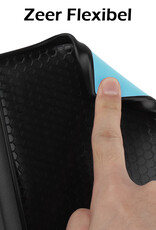 NoXx Hoes Geschikt voor Kobo Nia Hoesje Bookcase Cover Book Case Hoes Sleepcover - Lichtblauw