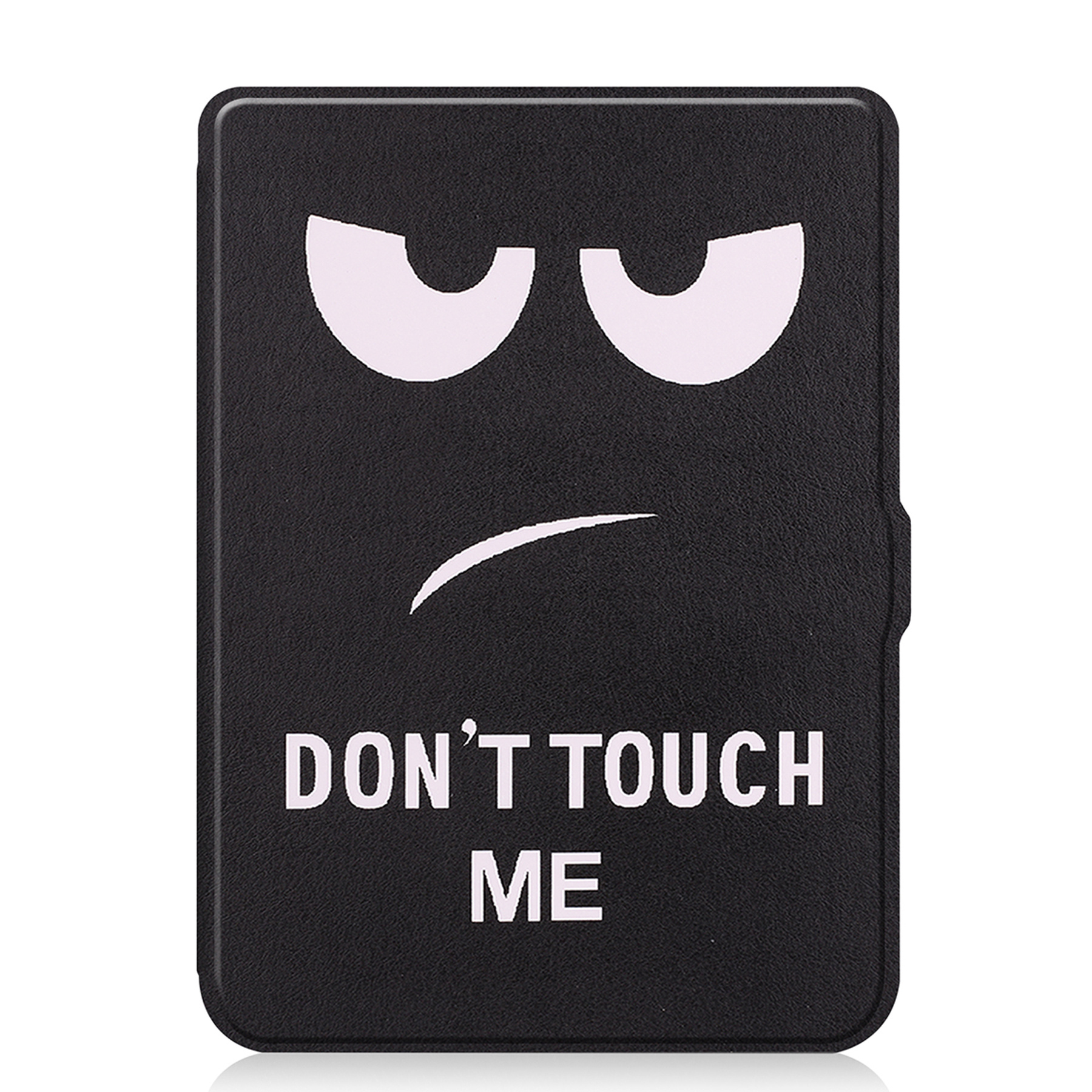 Nomfy Hoesje Geschikt voor Kobo Nia Hoes Book Case - Hoes Geschikt voor Kobo Nia Hoesje Book Cover - Don't Touch Me