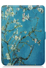 Nomfy Hoesje Geschikt voor Kobo Nia Hoes Book Case - Hoes Geschikt voor Kobo Nia Hoesje Book Cover - Bloesem