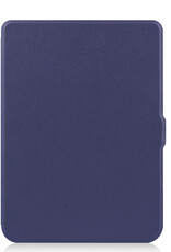 Nomfy Hoesje Geschikt voor Kobo Nia Hoes Book Case - Hoes Geschikt voor Kobo Nia Hoesje Book Cover - Donkerblauw