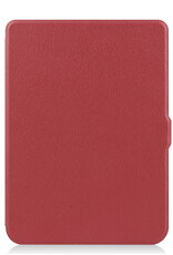 Nomfy Hoesje Geschikt voor Kobo Nia Hoes Book Case - Hoes Geschikt voor Kobo Nia Hoesje Book Cover - Donkerrood