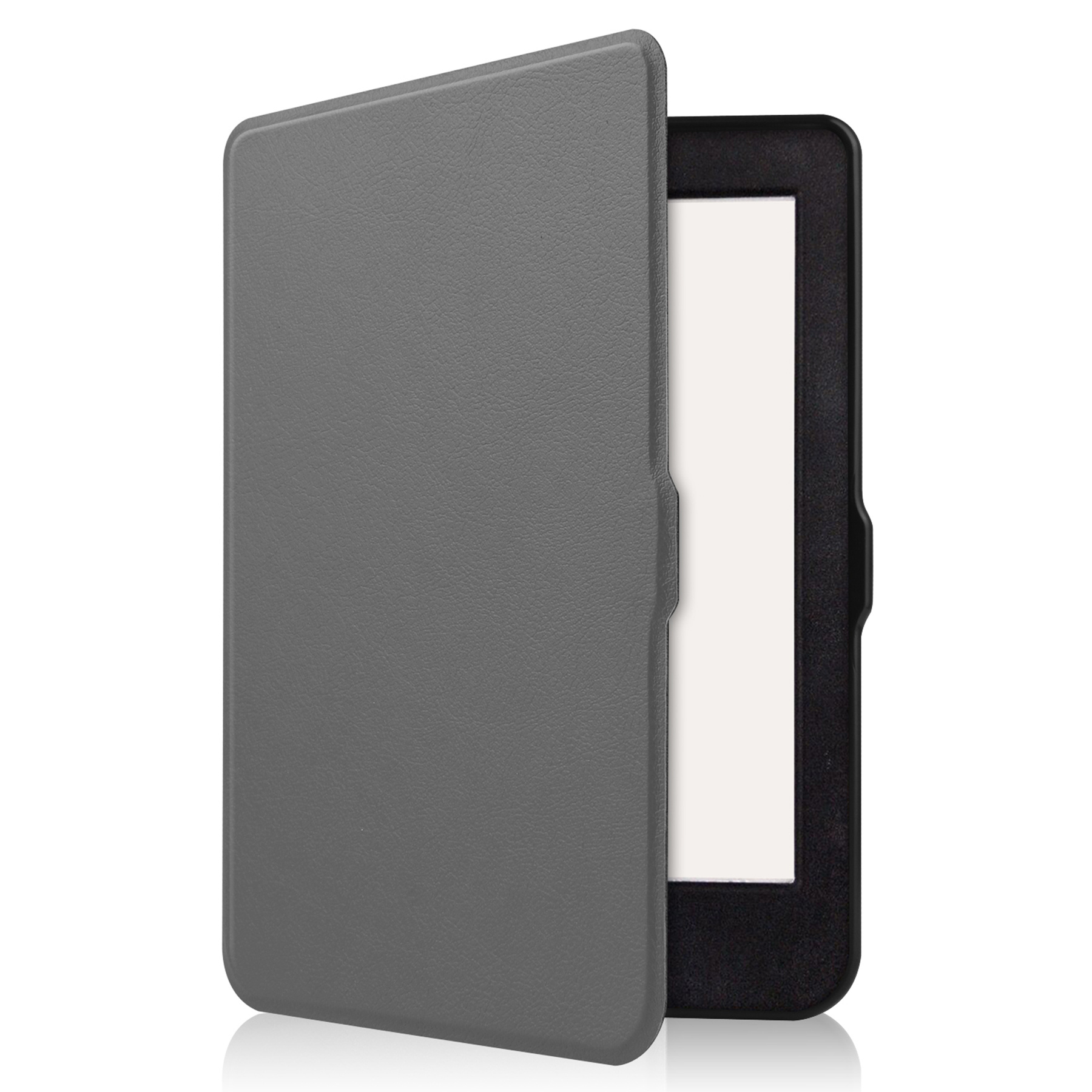 Nomfy Hoesje Geschikt voor Kobo Nia Hoes Book Case - Hoes Geschikt voor Kobo Nia Hoesje Book Cover - Grijs