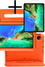 NoXx NoXx iPad Pro 11 inch (2022) Kinderhoes Met Screenprotector - Oranje
