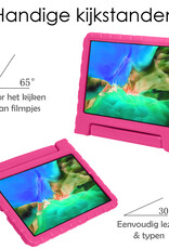 NoXx NoXx iPad Pro 11 inch (2022) Kinderhoes Met Screenprotector - Roze