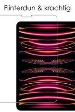 NoXx NoXx iPad Pro 11 inch (2022) Hoesje Met Screenprotector - Grijs