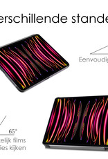 NoXx NoXx iPad Pro 11 inch (2022) Hoesje Met Screenprotector - Rose Goud