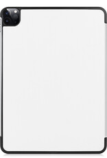 NoXx NoXx iPad Pro 11 inch (2022) Hoesje Met Screenprotector - Wit
