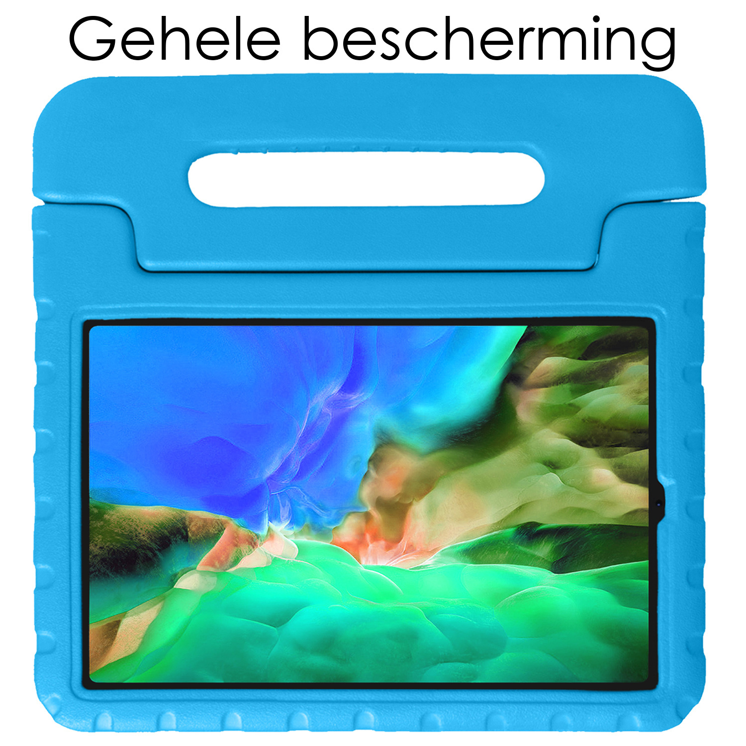 NoXx NoXx iPad Pro 11 inch (2020) Kinderhoes Met 2x Screenprotector - Lichtblauw
